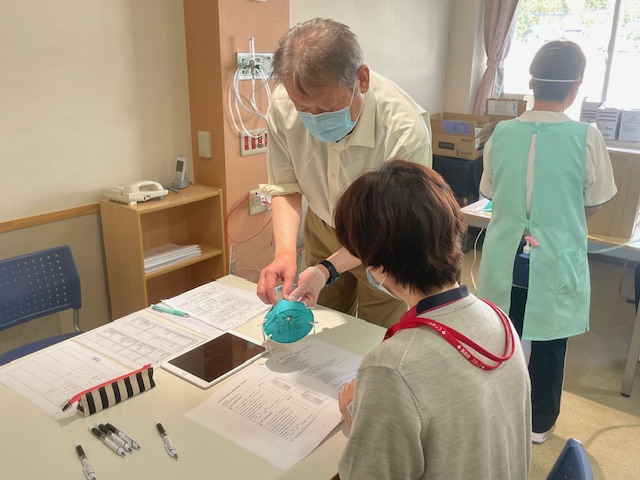 測定の様子1